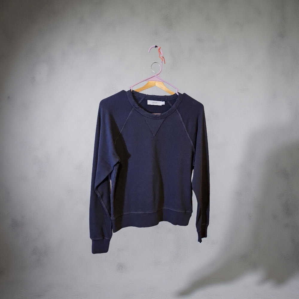 NWT American Eagle AE 77 Size XS dark gray colored Sweatshirt
